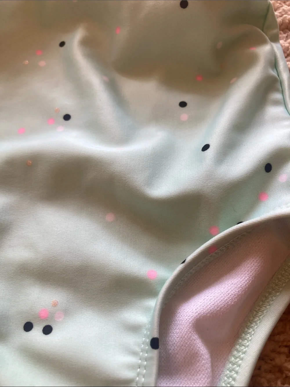 Cat & Jack Pink Ruffle Toddler One-Piece Swimsuit | Girls' UPF 50+ Bathing Suit